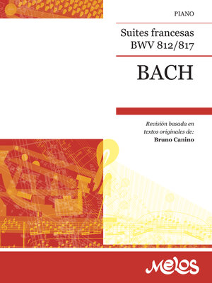 cover image of Bach Suites francesas BWV 812/817